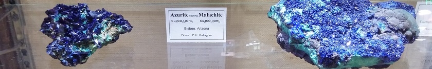 À un cuivre près, on passe de l'azurite à la malachite
