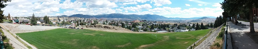 Vue sur Butte depuis l'université