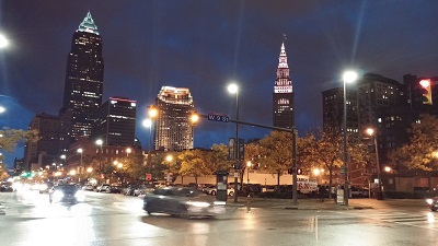 Cleveland de nuit