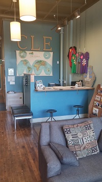 L'accueil de l'auberge de jeunesse