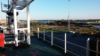 et depuis l'arrière