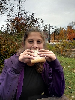 Jambon-fromage-sport, avec crudités