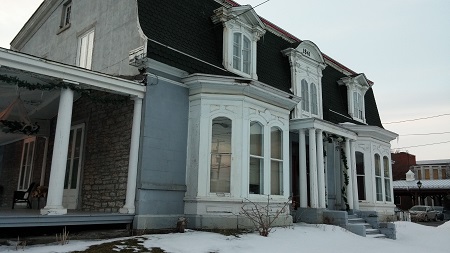 La maison Mc Ginnis, une des seules demeures en pierre